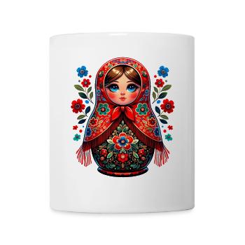 Russian Girl! Matryoshka Russian for Russians - Mug - white - Front