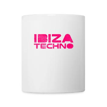 Ibiza Techno - Mug - white - Front