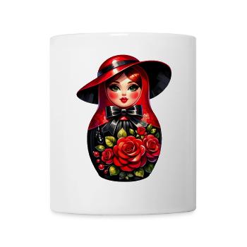 Fille russe ! Matriochka Russe pour Russes - Mug blanc - blanc - Devant