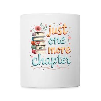 Just One More Chapter Book Reading - Book Lover - Mug blanc - blanc - Devant