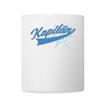 Kapitän Boot Motorboot - Tasse - Weiß - Vorne