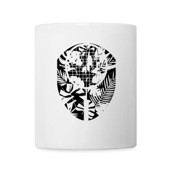 Badminton rackets - Mug - white - Front