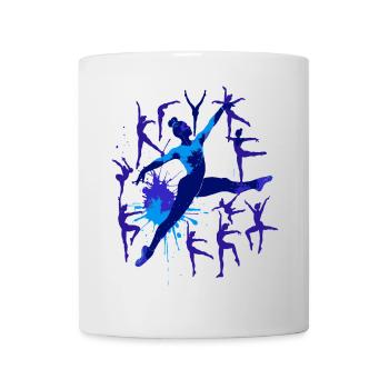 tanzen ballet4 - Tasse - Weiß - Vorne