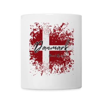 Flag of Denmark, Danish pride - Mug - white - Front