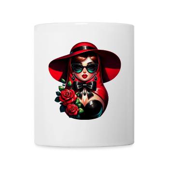 Fille russe ! Matriochka Russe pour Russes - Mug blanc - blanc - Devant