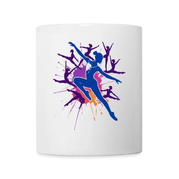 Gymnastique Gymnastique Acrobatie Gymnastique artistique - Mug blanc - blanc - Devant