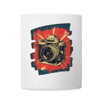 Camera Photo Camera Photographer Female Photographer - Mug - white - Front