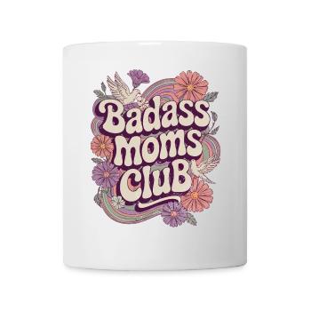 Badass Moms Club - Funny Mom Mom - Mug - white - Front