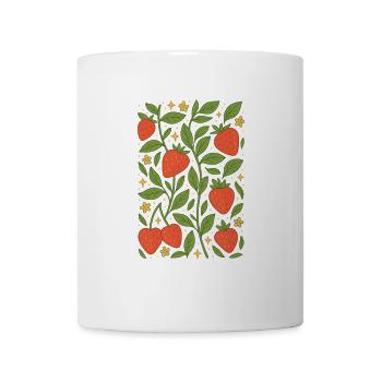 Berry Magic – Strawberries - Mug - white - Front