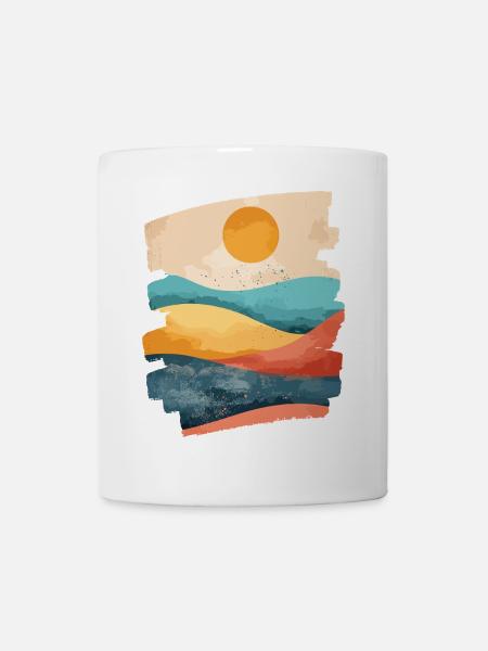 Sommer Sonne - Tasse - Weiß