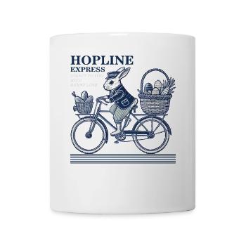 Hopline de Pâques Express Esthétique rétro - Mug blanc - blanc - Devant