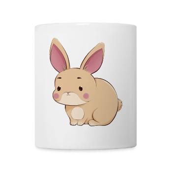 Hase - Tasse - Weiß - Vorne