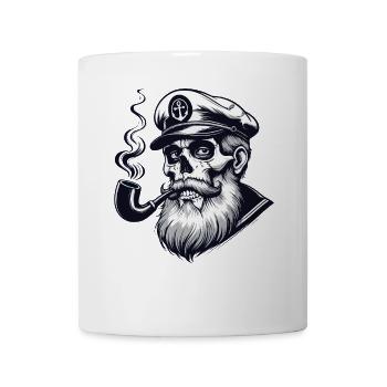 Captain Hamburg St Pauli Hanseatic City Skull - Mug - white - Front