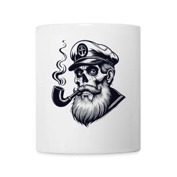 St.Pauli Kiez Hamburg Totenkopf Sankt Pauli - Mug blanc - blanc - Devant