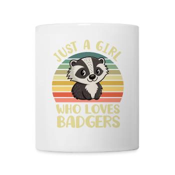 Dachs - Tasse - Weiß - Vorne