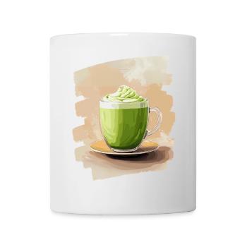 Matcha Latte Liebhaber Grüntee - Tasse - Weiß - Vorne
