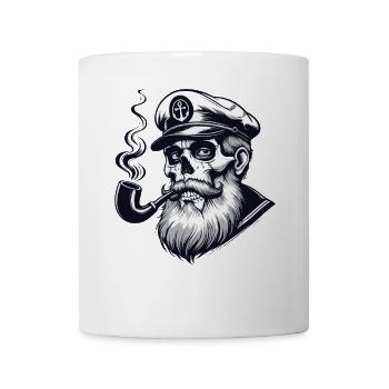 Kapitän Hamburg St Pauli Hansestadt Totenschädel - Tasse - Weiß - Vorne