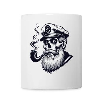 Captain Hamburg St Pauli Hanseatic City Skull - Mug - white - Front