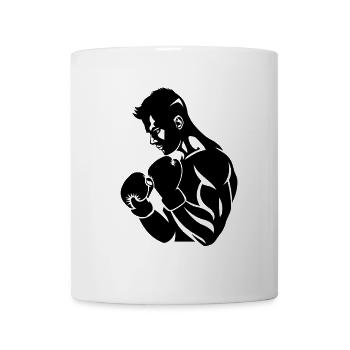 Boxer - Tasse - Weiß - Vorne