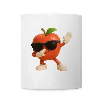 Apfel - Tasse - Weiß - Vorne