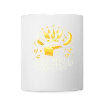 Bananenbrot-Königin - Tasse - Weiß - Vorne