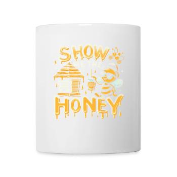 Zeig mir den Honig - Tasse - Weiß - Vorne
