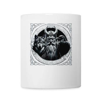 Odin Wikinger Valhalla Vikinger Hammer Thor Odin - Tasse - Weiß - Vorne