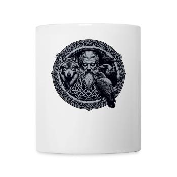 Odin Wikinger Valhalla Vikinger Hammer Thor Odin - Tasse - Weiß - Vorne