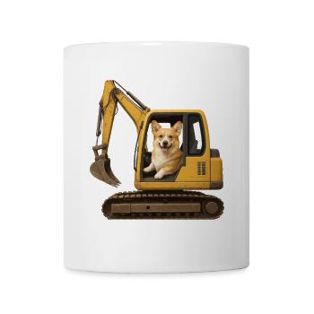 Corgi - Tasse - Weiß - Vorne