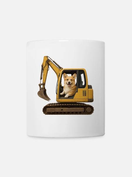 Corgi - Tasse - Weiß
