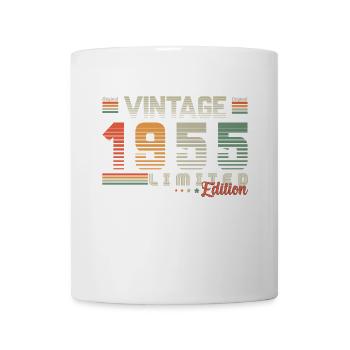 1955 Geburtstag 1955 Jahrgang Geburtstag 1955 - Tasse - Weiß - Vorne