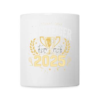 Tennis Aufsteiger 2025 Shirt - Tasse - Weiß - Vorne
