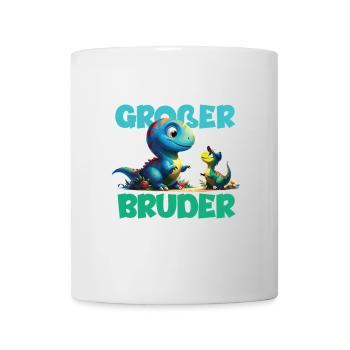Nachwuchs Verkünden | Ich Werde Großer Bruder 2027 - Tasse - Weiß - Vorne