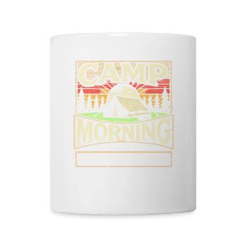 Camp Morning Wood - Entspannen Sie sich und - Tasse - Weiß - Vorne