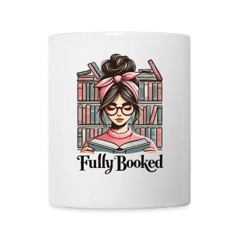 Bookworm Girl Book Lover Funny Book - Mug - white - Front