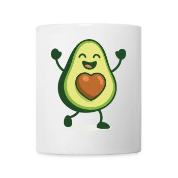 Avocat heureux - Mug blanc - blanc - Devant