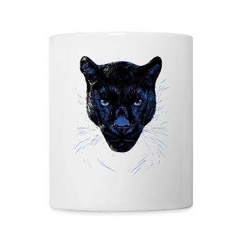 Panther Leopard Raubkatze Süße Großkatze Panter - Tasse - Weiß - Vorne