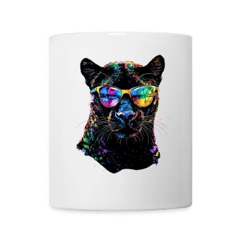 Panther Leopard Raubkatze Süße Großkatze Panter - Tasse - Weiß - Vorne
