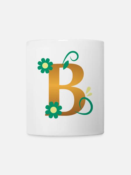 B - Tasse - Weiß