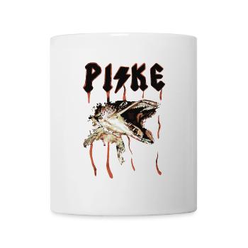 Angeln auf Hecht - Hecht Attacke - Tasse - Weiß - Vorne