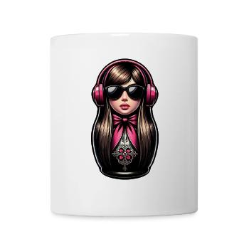 Russian Matryoshka Music Russia Russian - Mug - white - Front