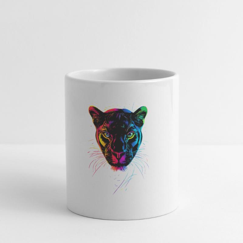 Panther Leopard Big Cat Cute Big Cat Panter Mug