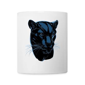 Panther Leopard Raubkatze Süße Großkatze Panter - Tasse - Weiß - Vorne