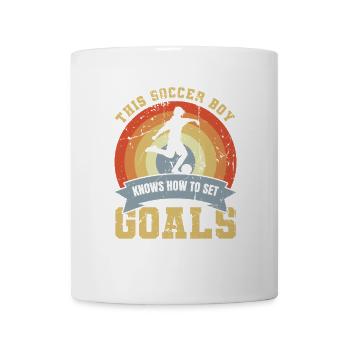 Football masculin - Mug blanc - blanc - Devant