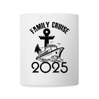 Croisière famille 2025 - Mug blanc - blanc - Devant