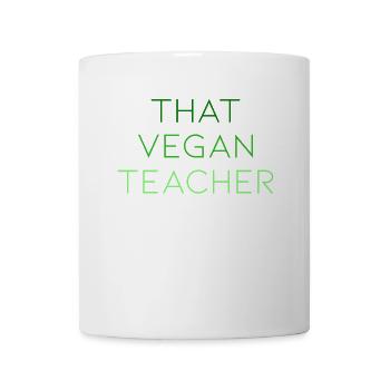 That Vegan Teacher - Tasse - Weiß - Vorne