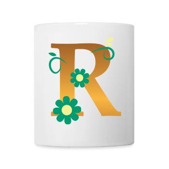 R - Tasse - Weiß - Vorne