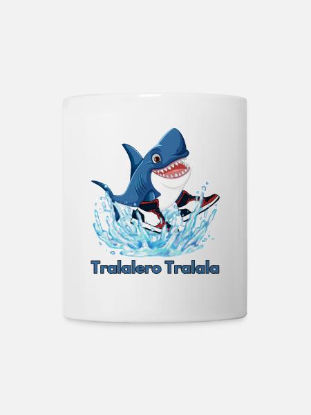 Tralalero Tralala Brainrot Lovers Italian Brainrot - Mug - white