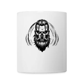 Mythologie nordique Viking Guerrier Valhalla - Mug blanc - blanc - Devant