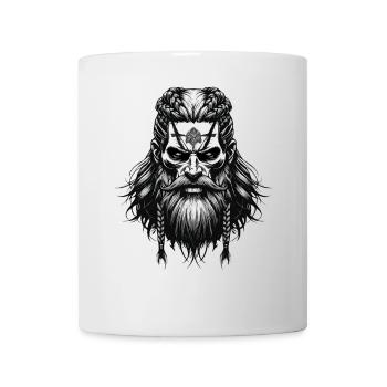 Norse Mythology Viking Warrior Valhalla - Mug - white - Front